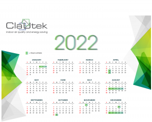 calendario 2022